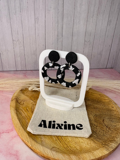 Les boucles d'oreilles Constance -  Collection automne