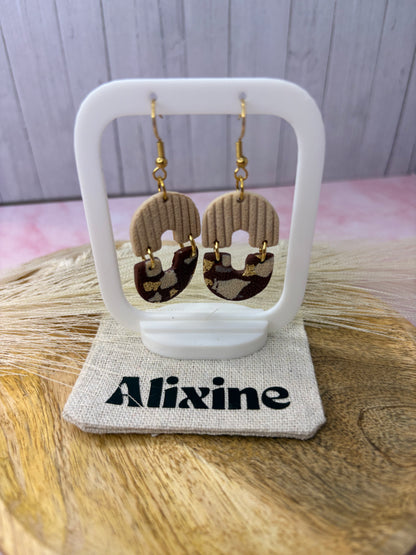 Les boucles d'oreilles Léa - Collection automne