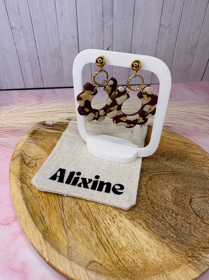 Les boucles d'oreilles Suzanne - Collection automne